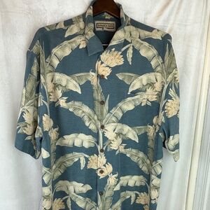 Men's Jamaica Jaxx Shirt 2XL 100% Silk